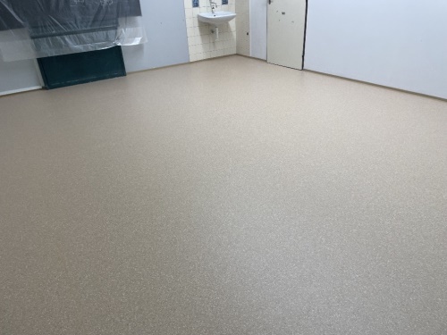 Pokládka PVC homogenní (realizace Litomyšl)