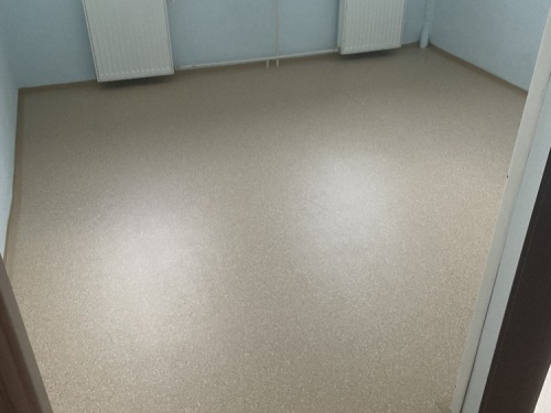 Pokládka PVC homogenní (realizace Litomyšl)