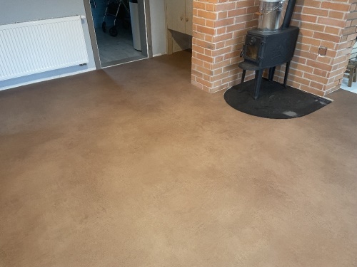 Pokládka PVC (realizace Horní Jelení)